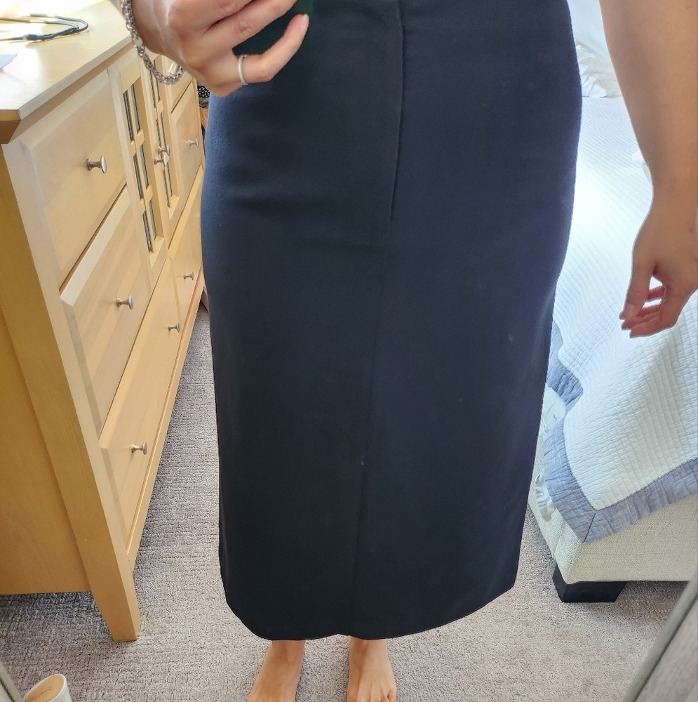 Gap Black Midi Skirt